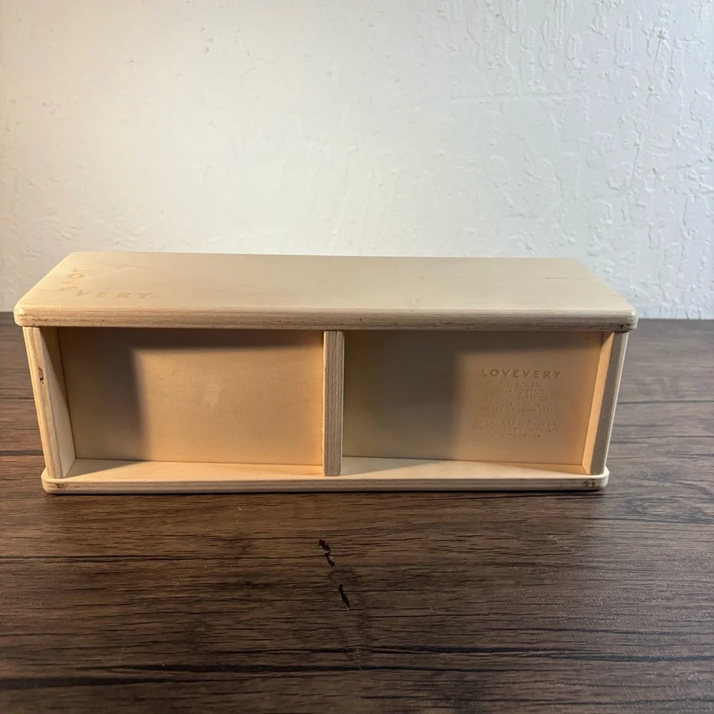 Lovevery Wooden‎ Sliding Top Box Ball Drop Toy 1 Ball Montessori Green Thinker